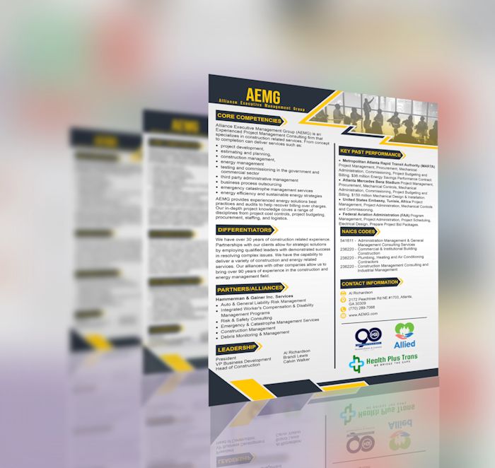 Custom capability statement design service