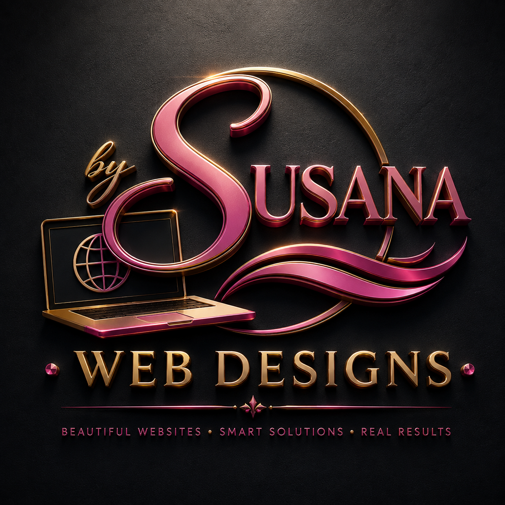 Web designer dark background logo