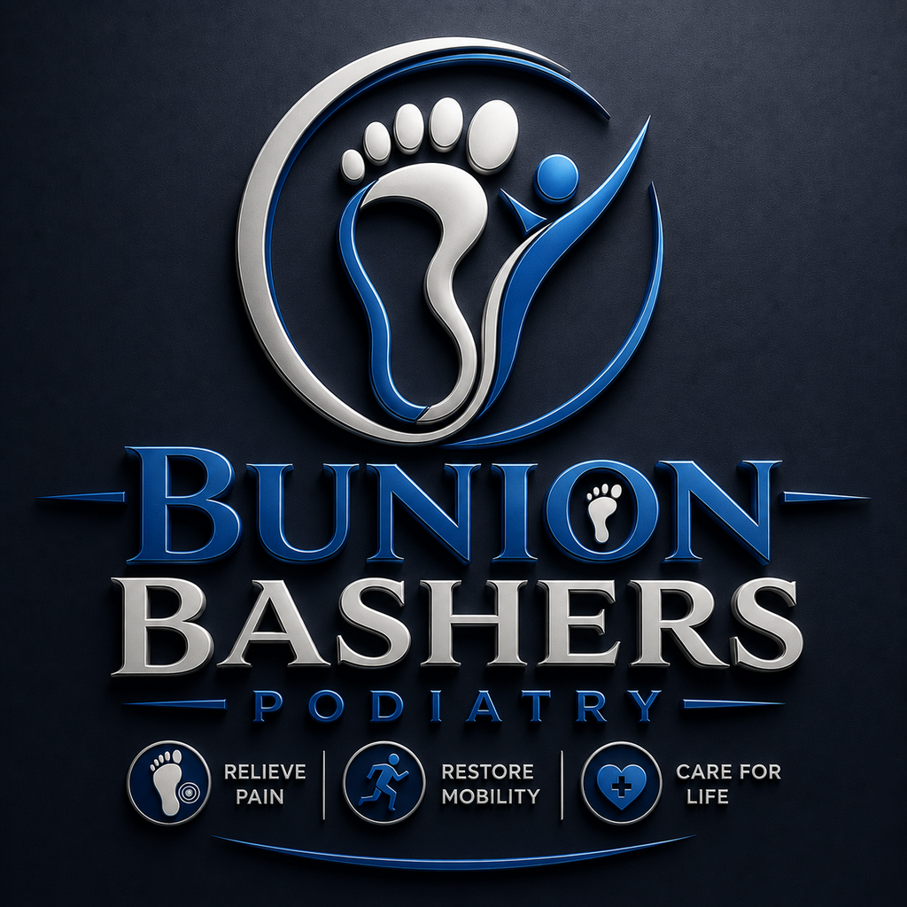 Bunion Bashers Podiatry 3D Logo