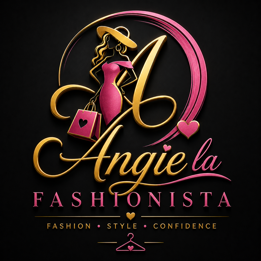 Fashion logo on dark background