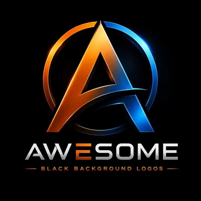 Awesome-Black-Background-Logos