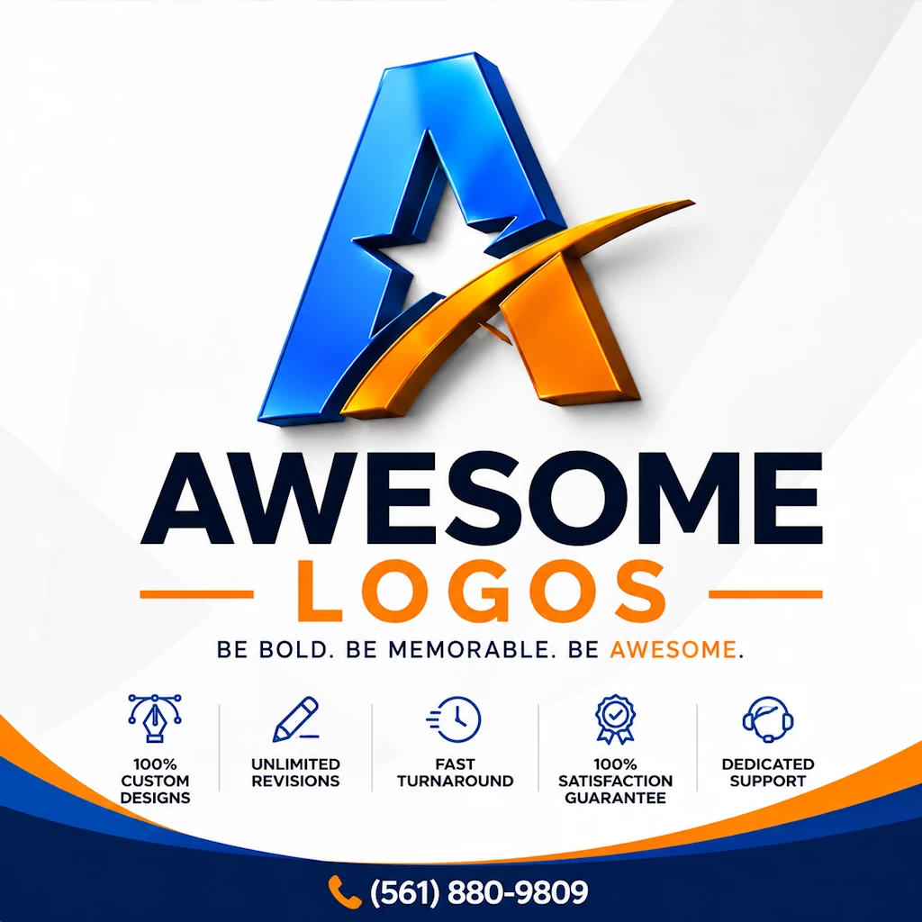 Awesome Logos portfolio design sample 8