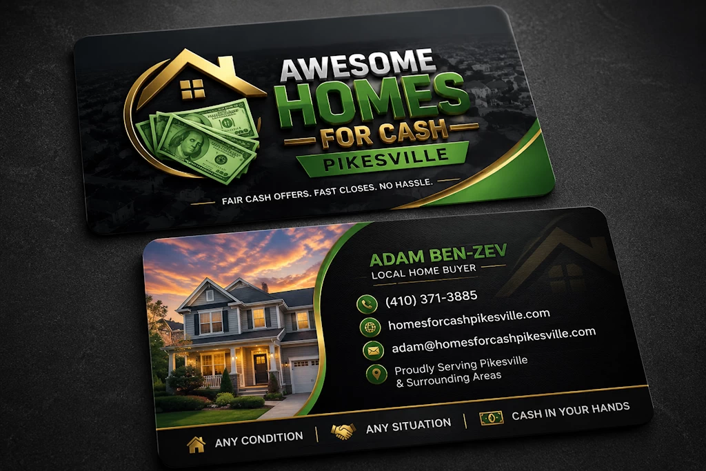 Custom graphic business card