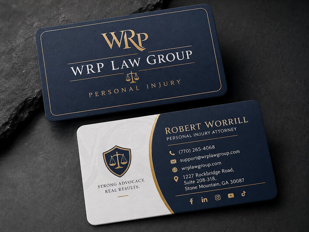 Professional business card design portfolio