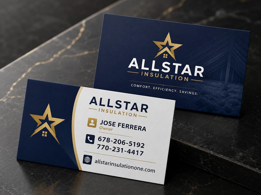 Custom business card graphic design
