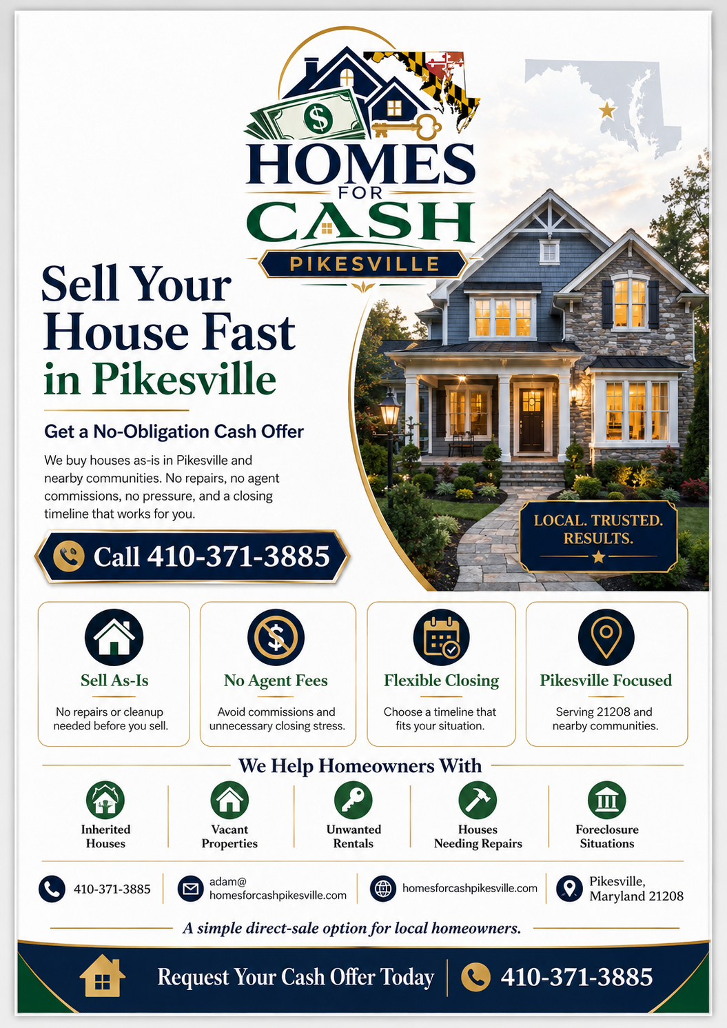 Professional custom flyer design by Awesome Logos